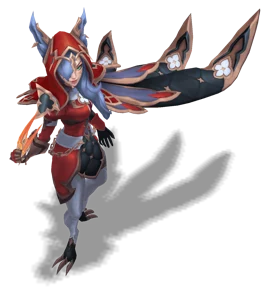 Broken Covenant Xayah Ruby chroma
