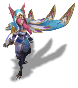 Broken Covenant Xayah Aquamarine chroma
