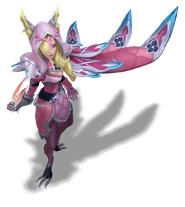 Broken Covenant Xayah Rose Quartz chroma