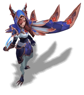 Broken Covenant Xayah Sapphire chroma