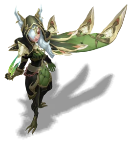 Broken Covenant Xayah Peridot chroma