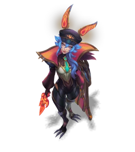 Battle Bat Xayah Ruby chroma
