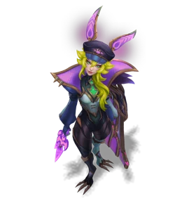 Battle Bat Xayah Tanzanite chroma