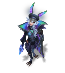 Battle Bat Xayah Rainbow chroma
