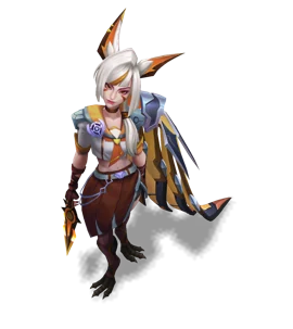 Battle Academia Xayah Catseye chroma