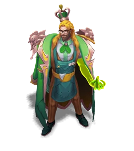 Fried Chicken King Swain Emerald chroma