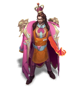 Fried Chicken King Swain Rose Quartz chroma