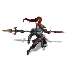 Warring Kingdoms Xin Zhao Aquamarine chroma