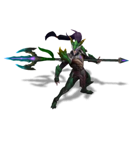 Dragonslayer Xin Zhao Emerald chroma