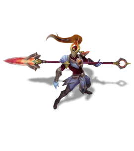 Cosmic Defender Xin Zhao Ruby chroma