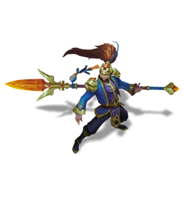 Firecracker Xin Zhao Sapphire chroma