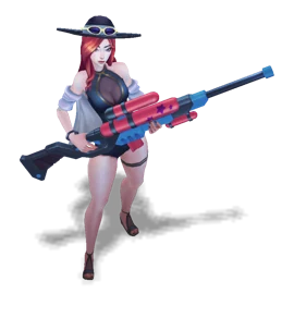 Pool Party Caitlyn Obsidian chroma
