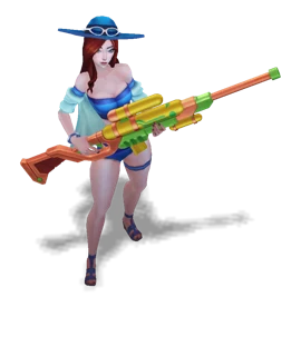 Pool Party Caitlyn Aquamarine chroma