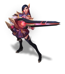 Battle Academia Caitlyn Obsidian chroma