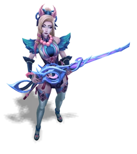 Snow Moon Caitlyn Sapphire chroma