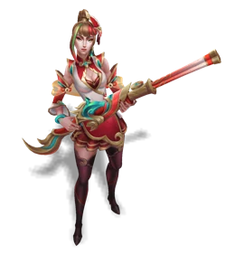 Firecracker Caitlyn Ruby chroma