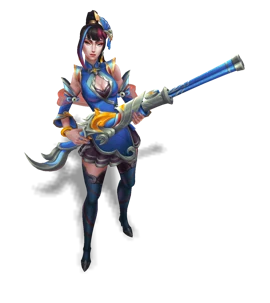Firecracker Caitlyn Sapphire chroma
