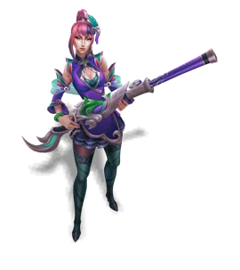 Firecracker Caitlyn Amethyst chroma