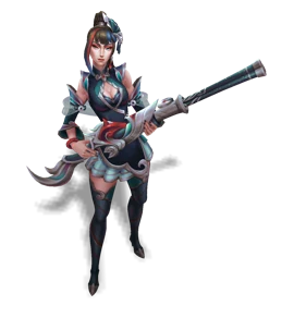 Firecracker Caitlyn Obsidian chroma
