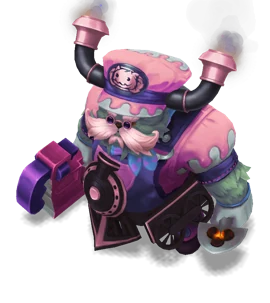 Choo-Choo Ornn Rose Quartz chroma