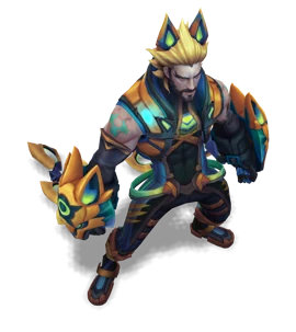 Battle Wolf Sylas Citrine chroma