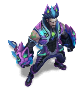 Battle Wolf Sylas Tanzanite chroma