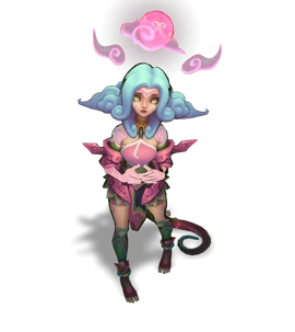 Shan Hai Scrolls Neeko Rose Quartz chroma