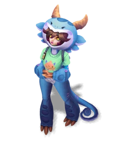 Cosplayer Neeko Sapphire chroma