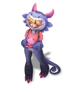 Cosplayer Neeko Obsidian chroma