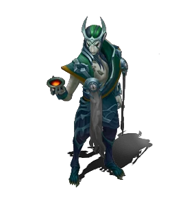 Nightbringer Aphelios Turquoise chroma