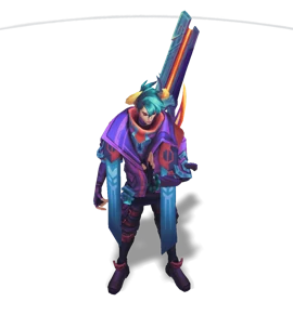 Lunar Beast Aphelios Tanzanite chroma