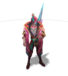 Spirit Blossom Aphelios Ruby chroma