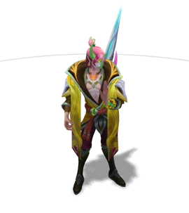 Spirit Blossom Aphelios Catseye chroma
