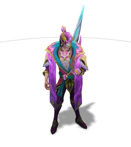 Spirit Blossom Aphelios Rose Quartz chroma
