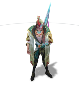 Spirit Blossom Aphelios Pearl chroma