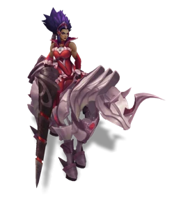 Battle Queen Rell Ruby chroma