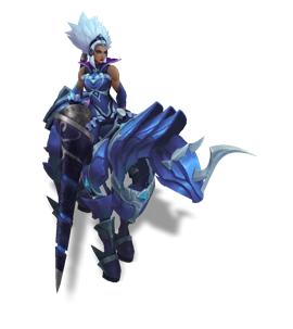 Battle Queen Rell Sapphire chroma