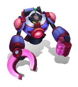 Battle Boss Blitzcrank Rose Quartz chroma