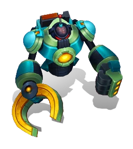 Battle Boss Blitzcrank Turquoise chroma