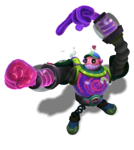 Bubble Bash Blitzcrank Emerald chroma