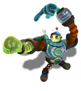 Bubble Bash Blitzcrank Turquoise chroma