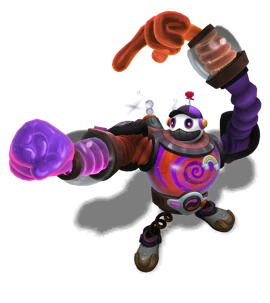 Bubble Bash Blitzcrank Obsidian chroma