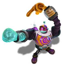 Bubble Bash Blitzcrank Tanzanite chroma