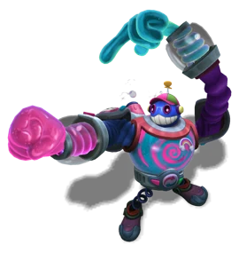 Bubble Bash Blitzcrank Rose Quartz chroma