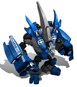 Mecha Malphite Sapphire chroma
