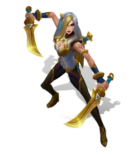 Warring Kingdoms Katarina Golden chroma