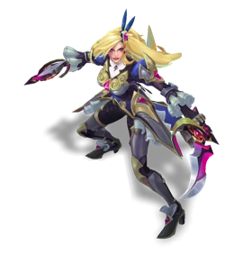Battle Queen Katarina Sapphire chroma