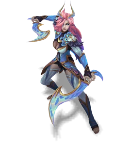 Faerie Court Katarina Aquamarine chroma