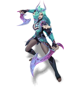 Faerie Court Katarina Turquoise chroma