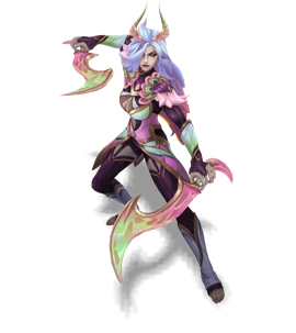 Faerie Court Katarina Rose Quartz chroma